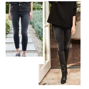 Frank & Eileen Women’s Skinny Jeans in Washed Black
